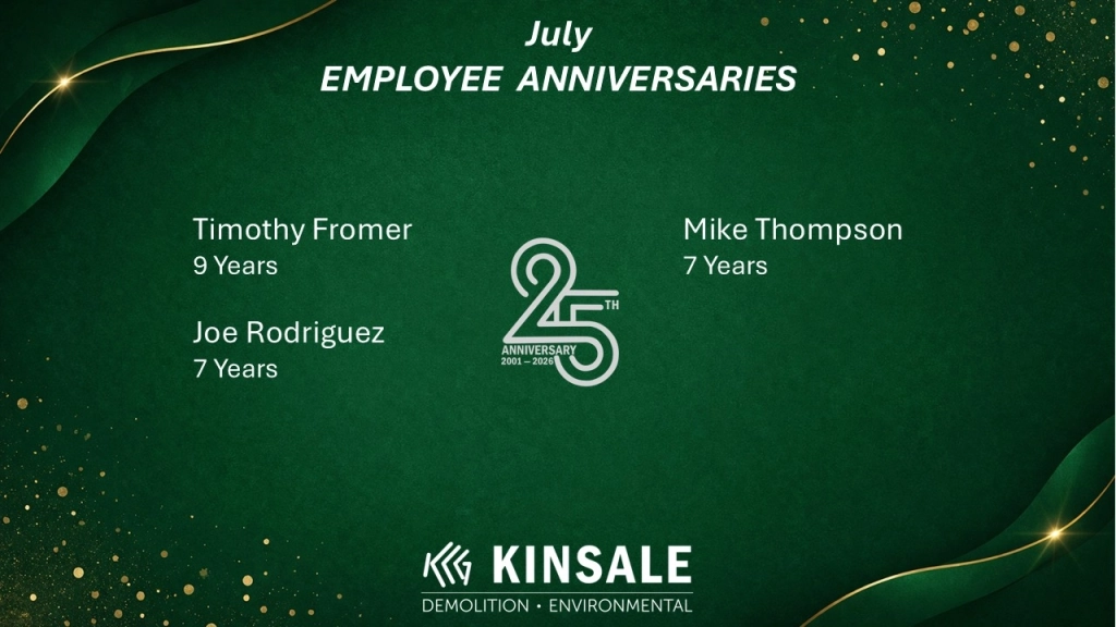July Anniversaries